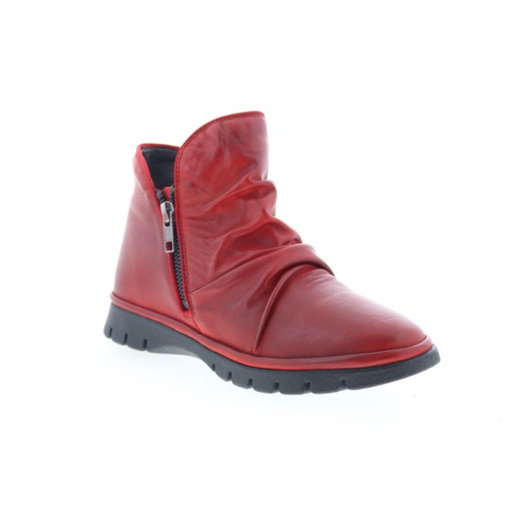 Miz Mooz Womens Dianne Red Boots (NWT) - Picture 2 of 7